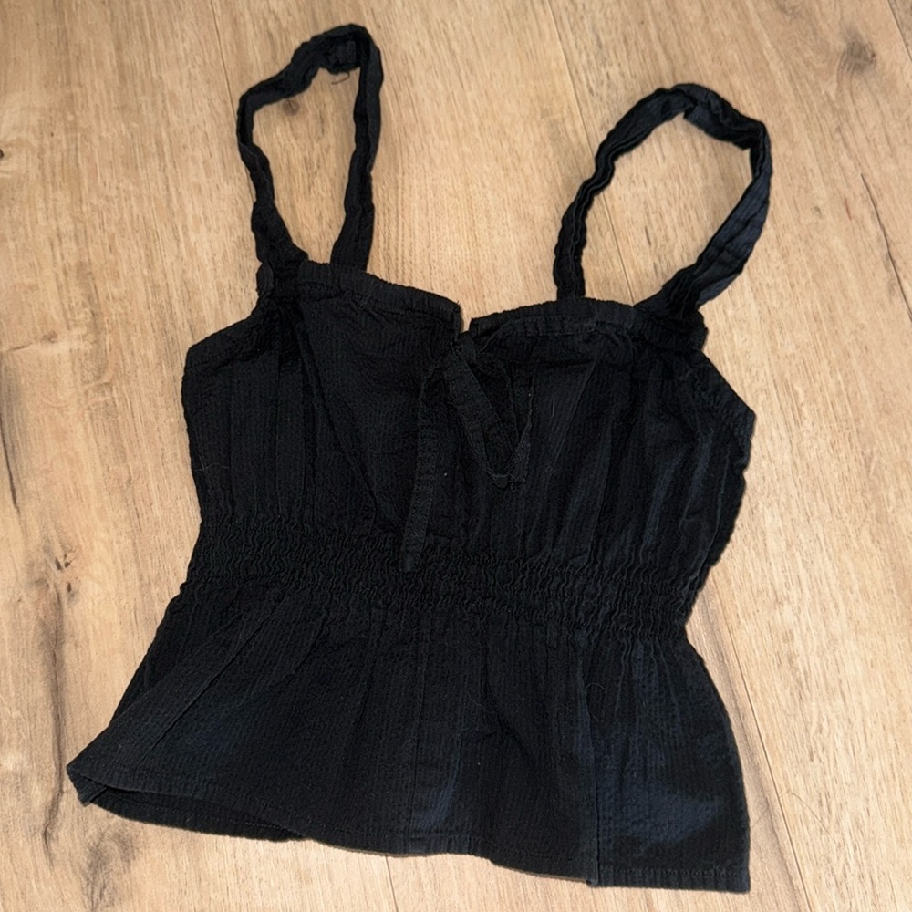 Madewell Peplum Crop Tank